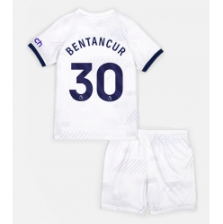 Tottenham Hotspur Rodrigo Bentancur #30 Heimtrikot Kinder 2023-24 Kurzarm (+ kurze hosen)