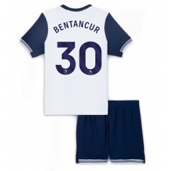 Tottenham Hotspur Rodrigo Bentancur #30 Heimtrikot Kinder 2024-25 Kurzarm (+ kurze hosen)