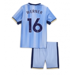 Tottenham Hotspur Timo Werner #16 Auswärtstrikot Kinder 2024-25 Kurzarm (+ kurze hosen)