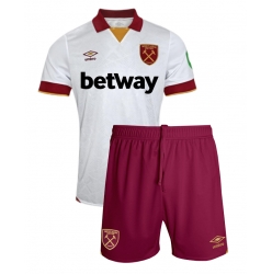 West Ham United 3rd trikot Kinder 2024-25 Kurzarm (+ kurze hosen)