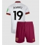 West Ham United Edson Alvarez #19 3rd trikot Kinder 2024-25 Kurzarm (+ kurze hosen)