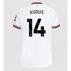 West Ham United Mohammed Kudus #14 Auswärtstrikot 2023-24 Kurzarm