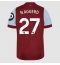 West Ham United Nayef Aguerd #27 Heimtrikot 2023-24 Kurzarm