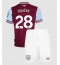 West Ham United Tomas Soucek #28 Heimtrikot Kinder 2024-25 Kurzarm (+ kurze hosen)