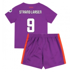 Wolves Jorgen Strand Larsen #9 3rd trikot Kinder 2024-25 Kurzarm (+ kurze hosen)