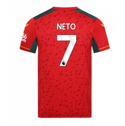 Wolves Pedro Neto #7 Auswärtstrikot 2023-24 Kurzarm