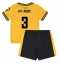 Wolves Rayan Ait-Nouri #3 Heimtrikot Kinder 2024-25 Kurzarm (+ kurze hosen)