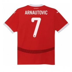 Österreich Marko Arnautovic #7 Heimtrikot Frauen EM 2024 Kurzarm